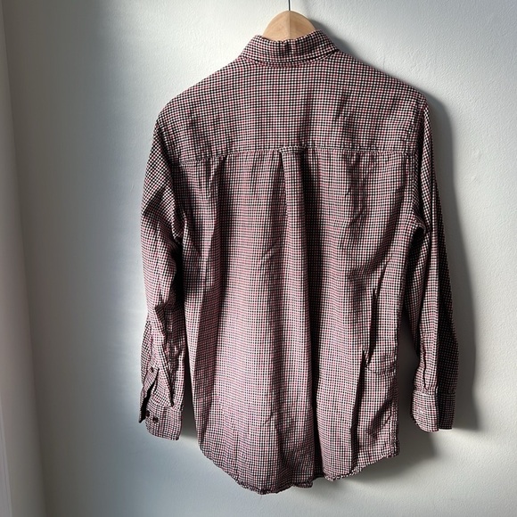 Pendleton Canterbury Cloth Flannel Shirt Pima Cotton Merino Wool Size Small - Picture 4 of 9